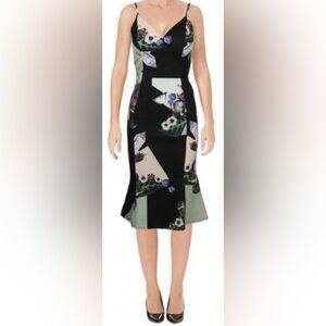 NWT Bariano Australia Strappy Midi Dress ZB9